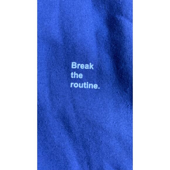 NWT ZARA Girls Printed Washed Sweatshirt Blue Purple Size 13/14 Kids Tween - Picture 5 of 6